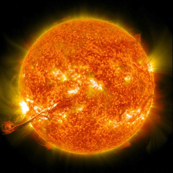 corona mass ejection erupting